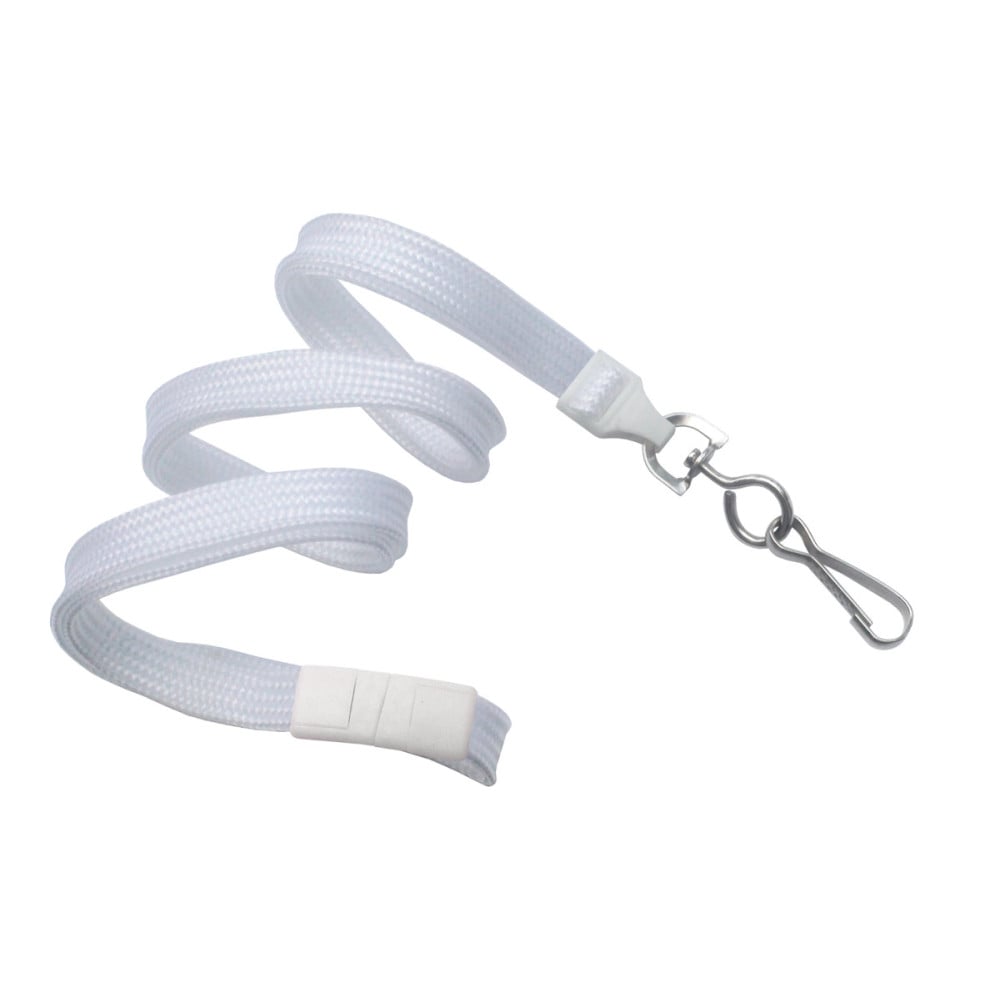 10mm Plain Lanyard with Metal Dog Clip - 10 colours available - Pack of 25