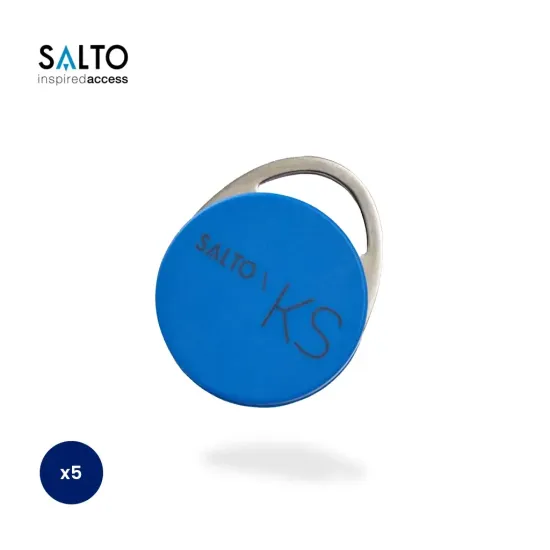 Salto KS PFD04KMCKS-5 Blue MIFARE DESFire Fobs