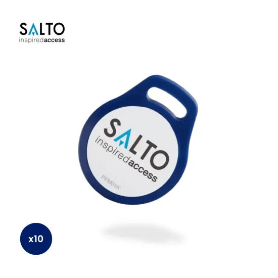 Salto MIFARE 1KB Blue Key Fobs PFM01KB (10 Pack)