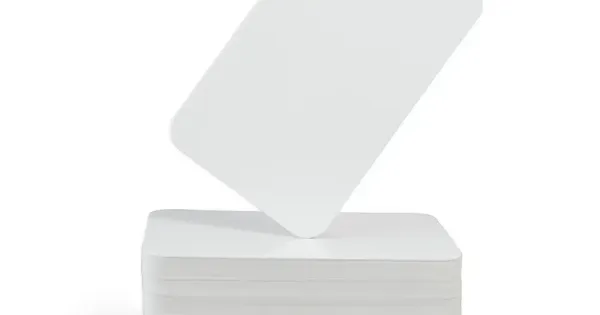 Tdsi K Plain White Cards With Mifare Technology Pack Of