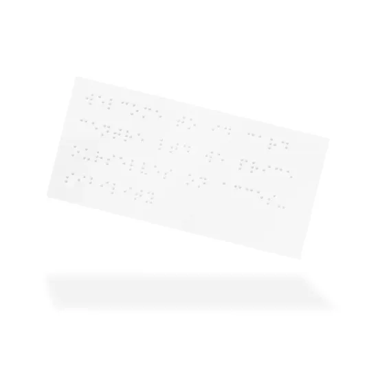 Braille Stickers