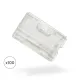 Enclosed Crystal Card Holder with Slide Bar (Pack of 100)