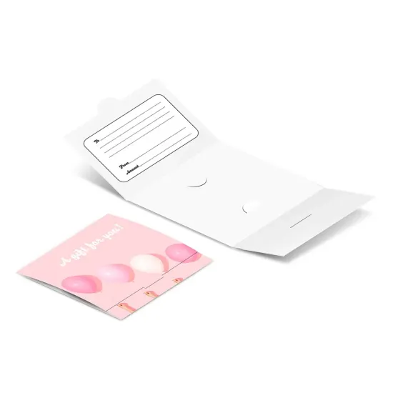 Pink Balloons Gift Card Holders