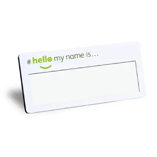 #hellomynameis... Window Badge