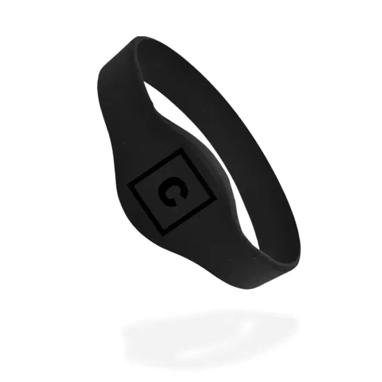 Black Wristband with 1K Chip 