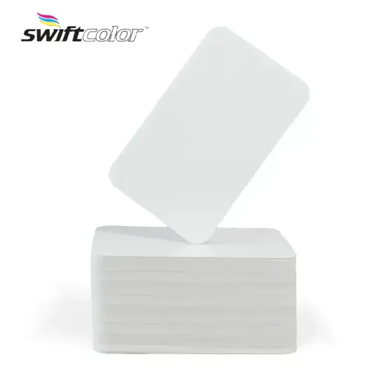 Swiftcolor 90mm x 140mm Blank White Cards (Pack of 100)