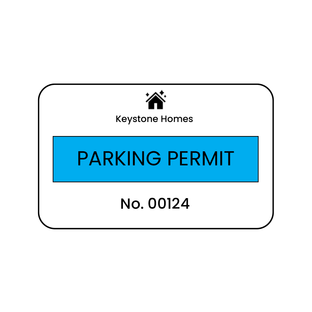 Printed Parking Permits