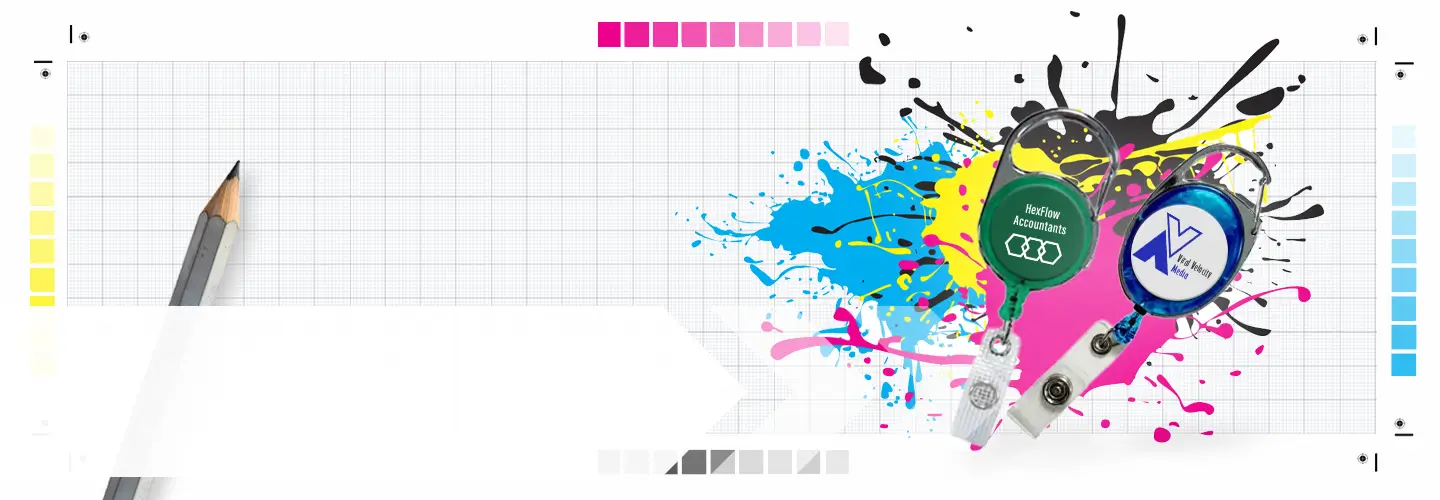 Personalised Printed Badge Reels