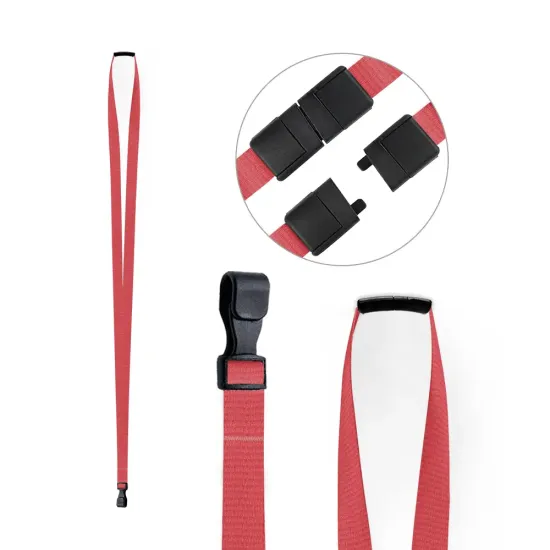 10mm Economy RPET Lanyard With Plastic Clip