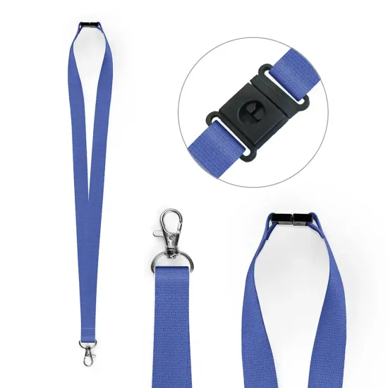 20mm Polyester Lanyards With Metal Trigger Clip (Pack of 25)