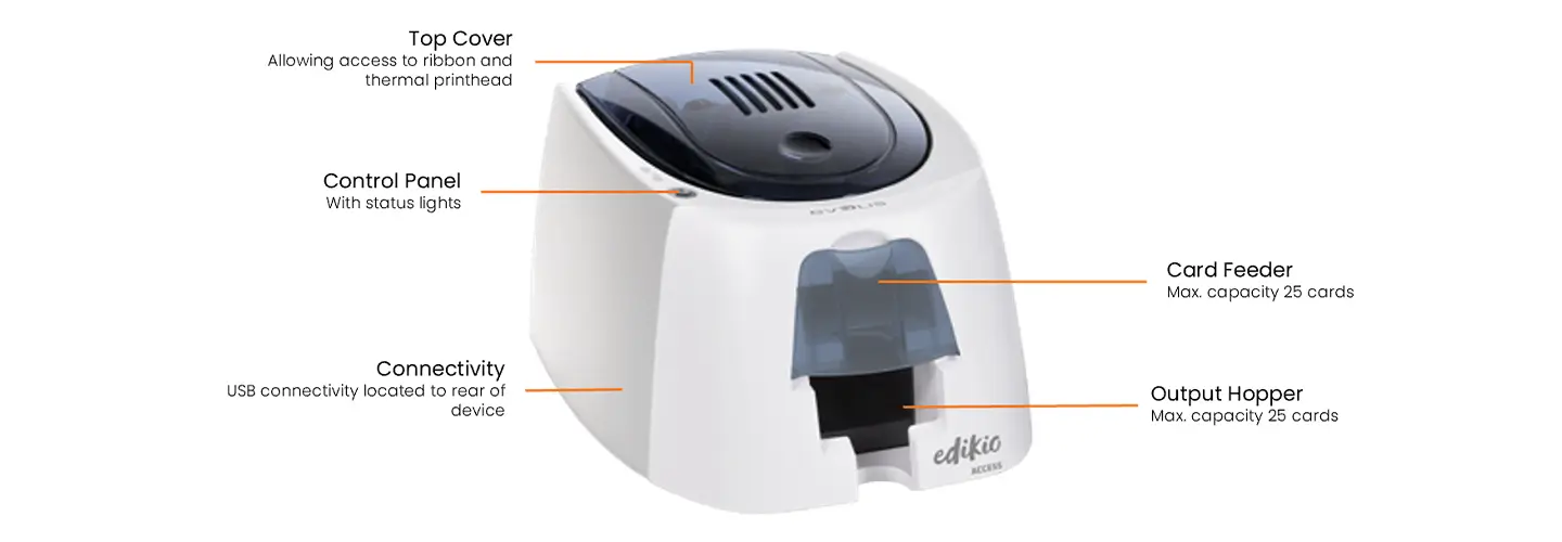 Edikio Access Bundle ID Card Printer