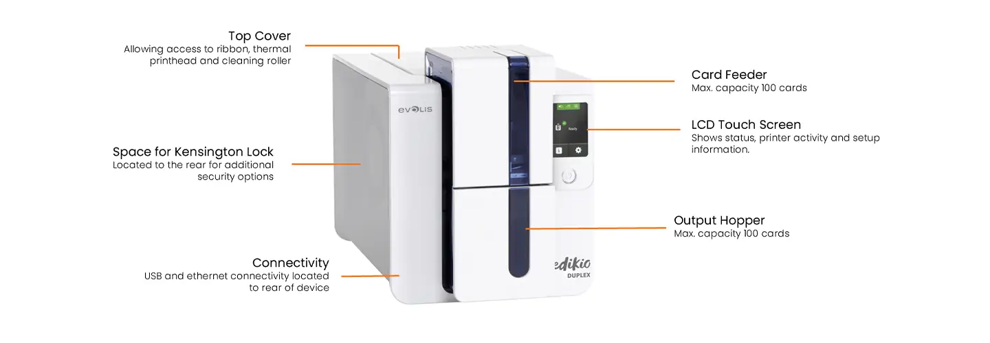 Edikio Access Bundle ID Card Printer