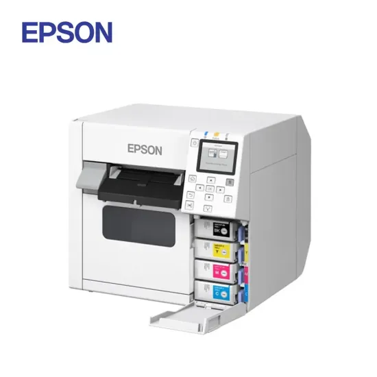 Epson C4000e Colour Label Printer (Gloss Black)