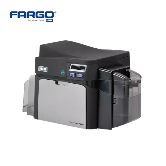 FARGO DTC4250e Single Sided ID Card Printer with USB and Ethernet