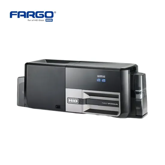 FARGO DTC5500LMX Professional High Volume ID Card Printer & Laminator