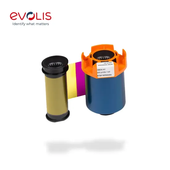 Evolis Agilia YMCKKI Colour Ribbon (RT5F103NAAA)