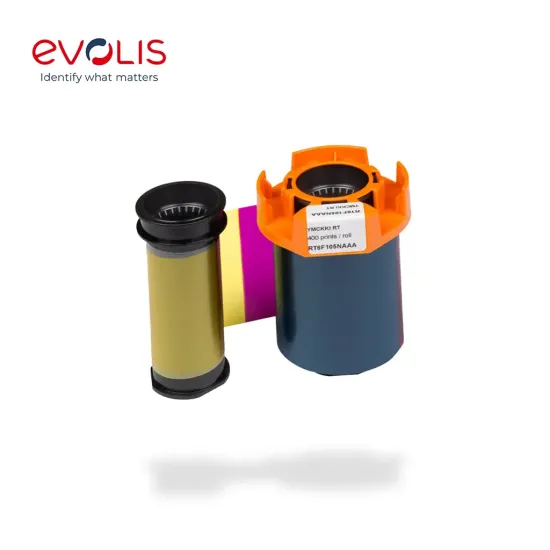 Evolis Agilia YMCKKI Colour Ribbon (RT6F105NAAA)