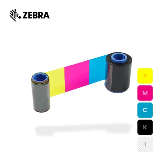 Zebra ZXP Series 8 and 9 YMCKI 5 Panel Colour Printer Ribbon with Inhibitor Panel (800012-942)