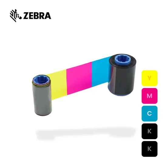 Zebra ZXP Series 8 & 9 YMCKK Colour Printer Ribbon (800012-480)