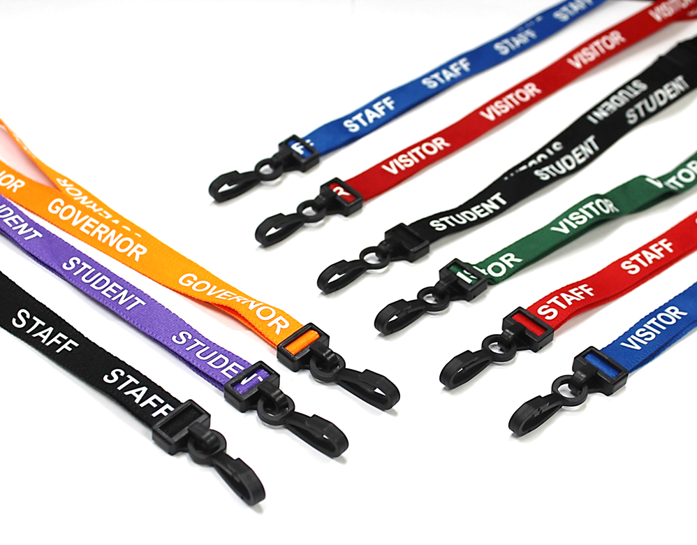 Plain & Personalised Lanyards From 14p Each